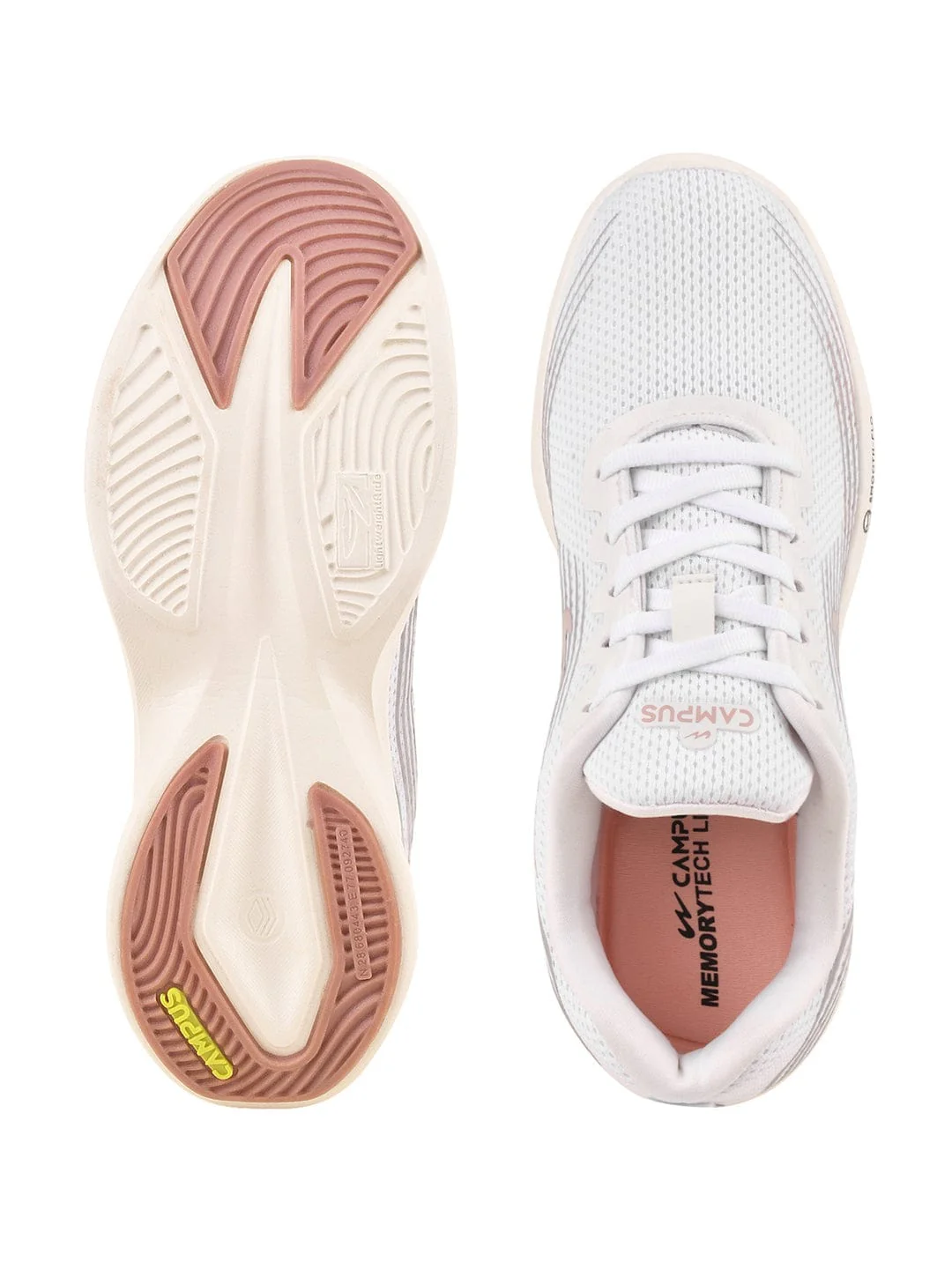 CAMP-LEX White Women's Sneakers - Image 5