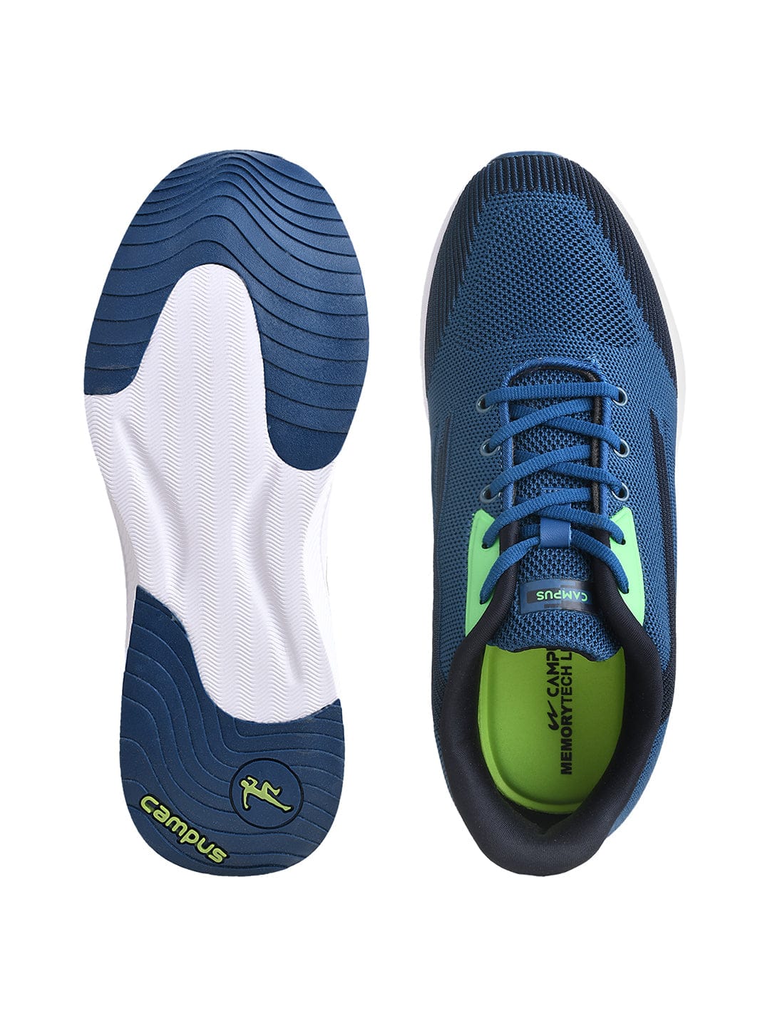 CAMP MARCUS Blue Men's Running Shoes - Image 4