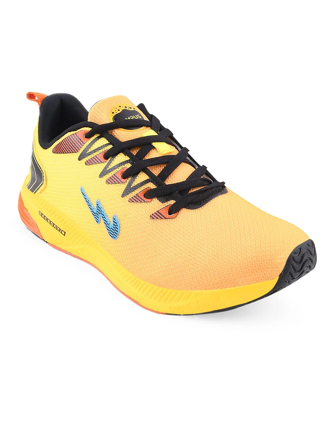 CAMP MARLON Yellow Men's Running Shoes - Image 2