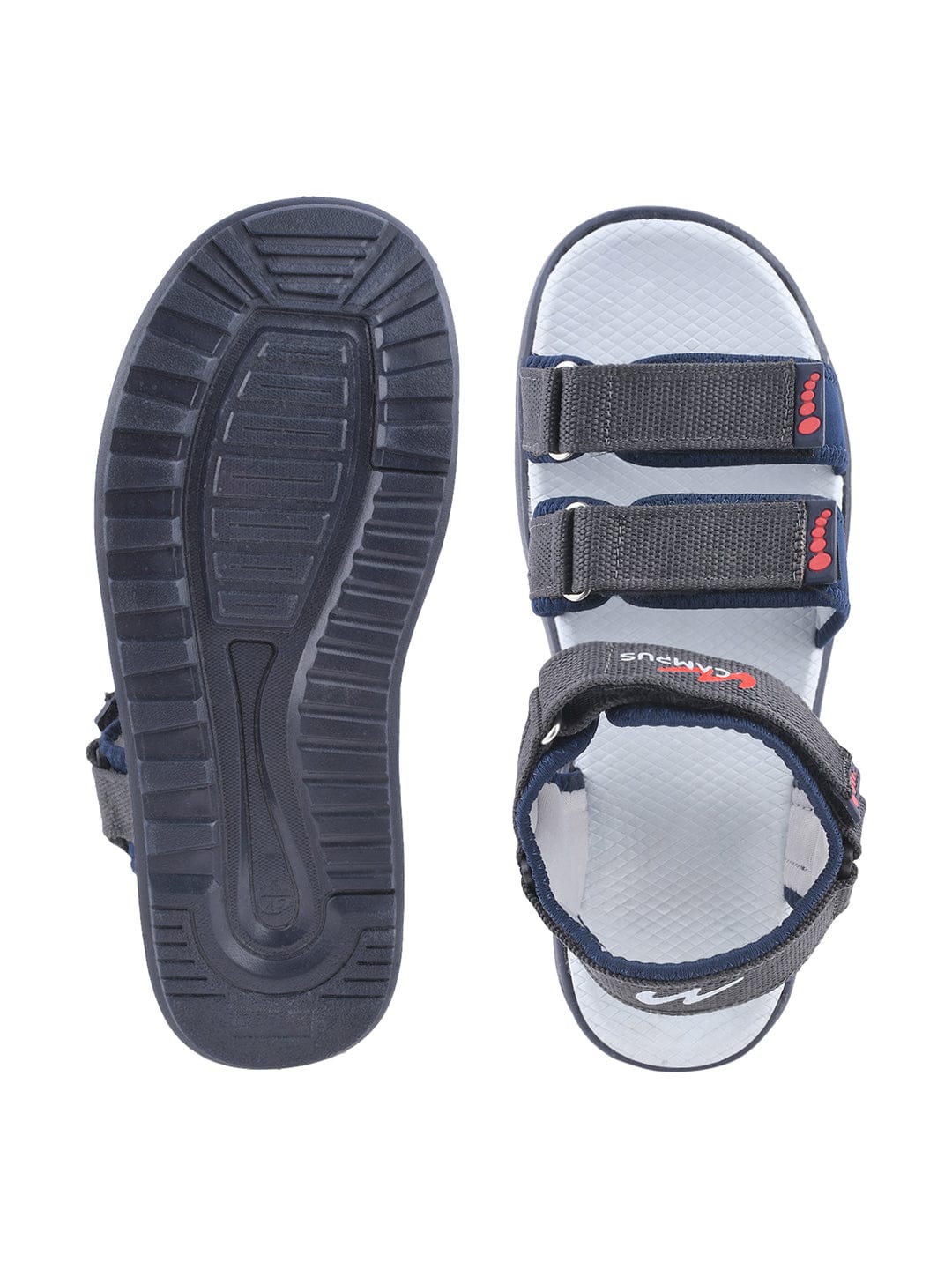 CAMP MAX Grey Men's Sandals - Image 4