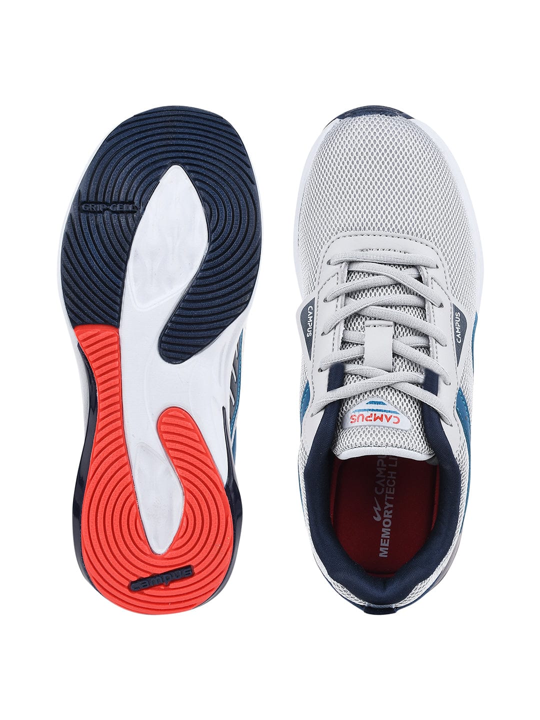 CAMP MIMIC JR Grey Child Running Shoes - Image 4