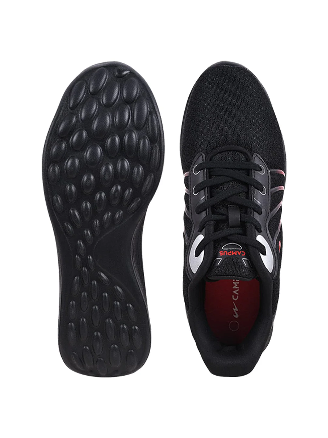 CAMP-OLIVER Black Men's Running Shoes - Image 4