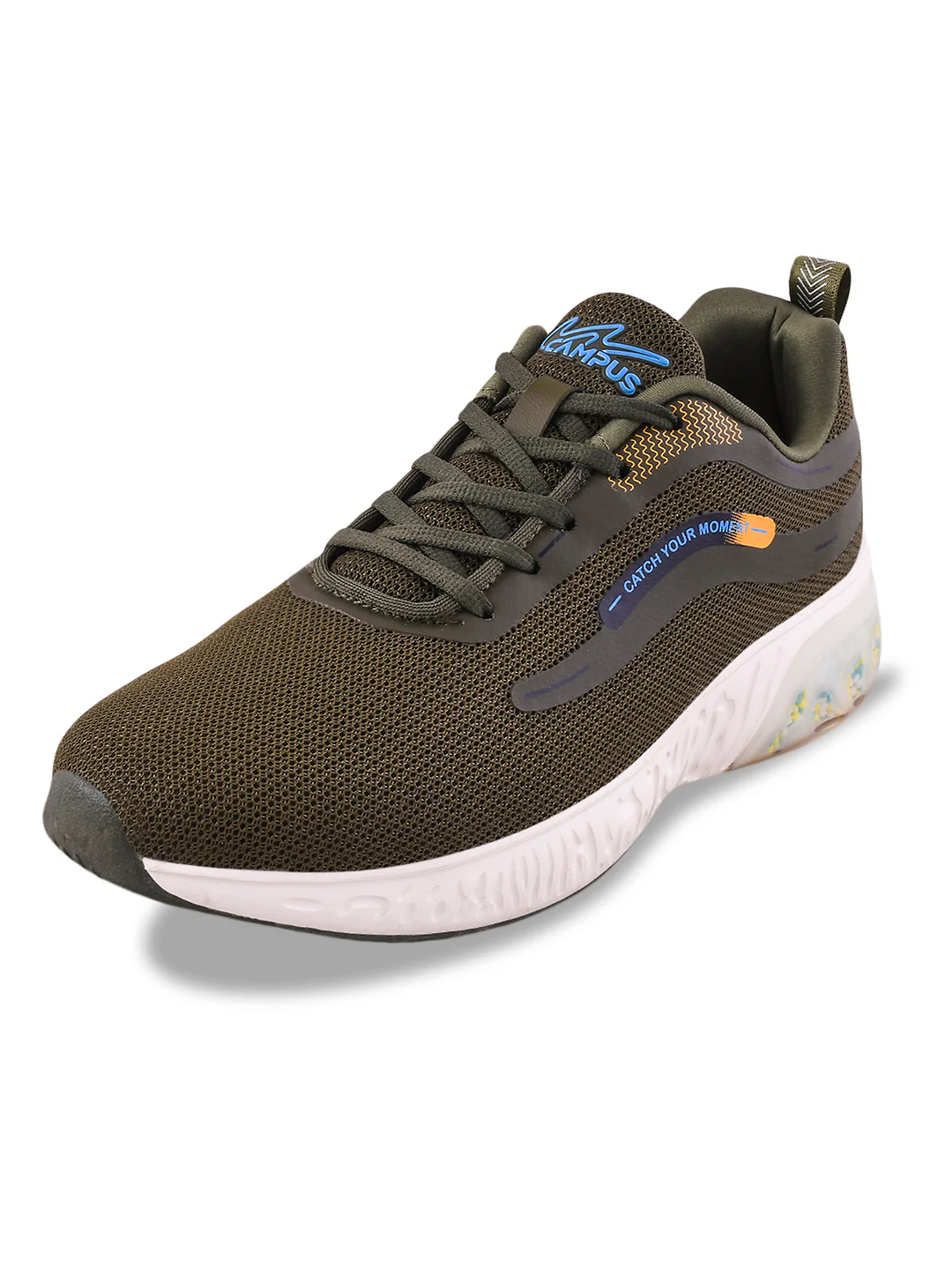 CAMP OPTIMA Green Men's Running Shoes - Image 6