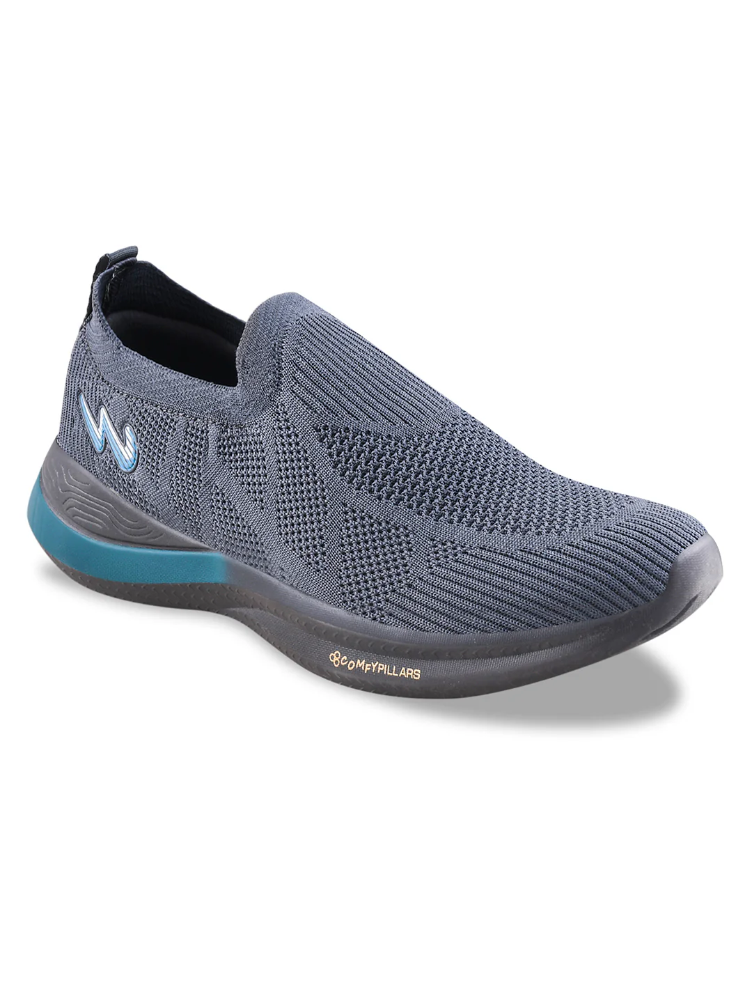 CAMP OWEN Grey Men's Walking Shoes - Image 2