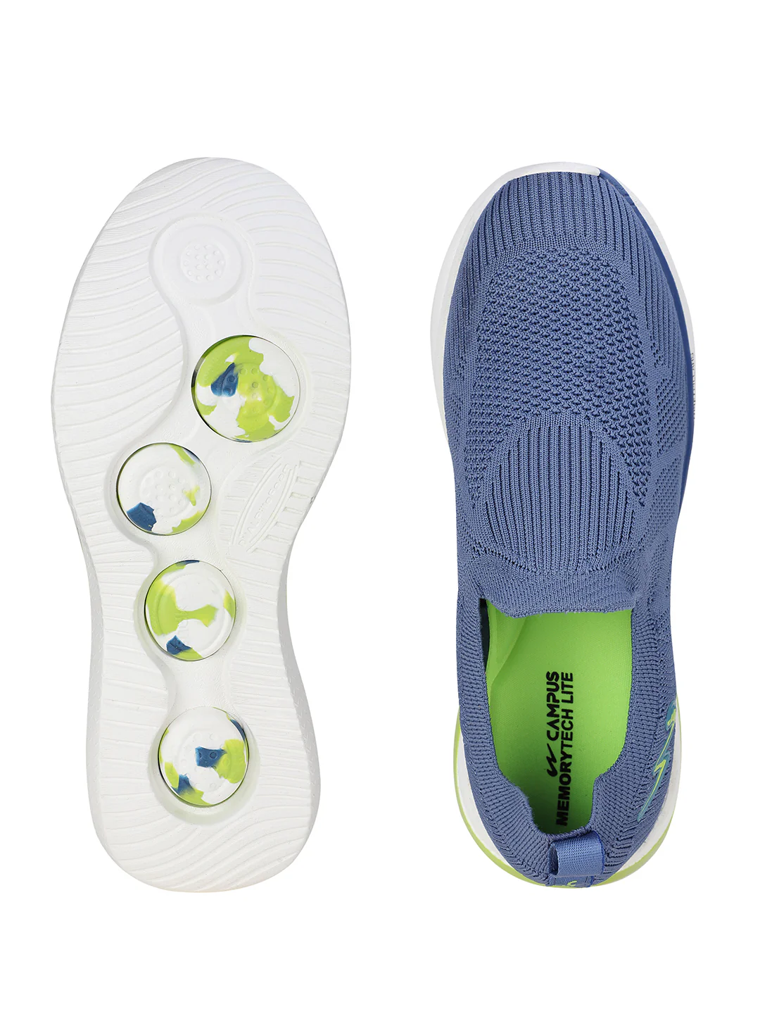 CAMP OWEN Blue Men's Walking Shoes - Image 5