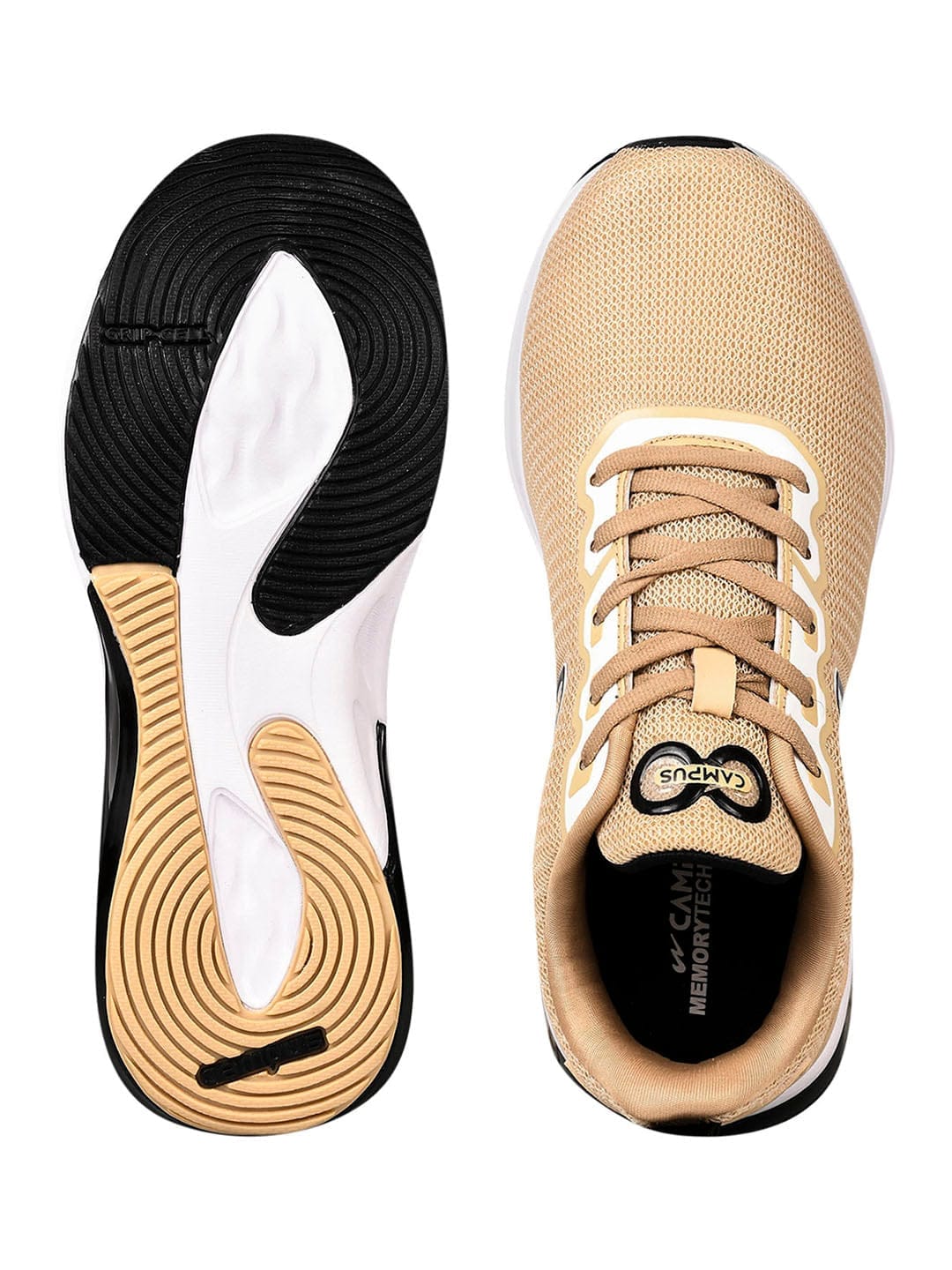 CAMP PADEL JR Cream Child Running Shoes - Image 4