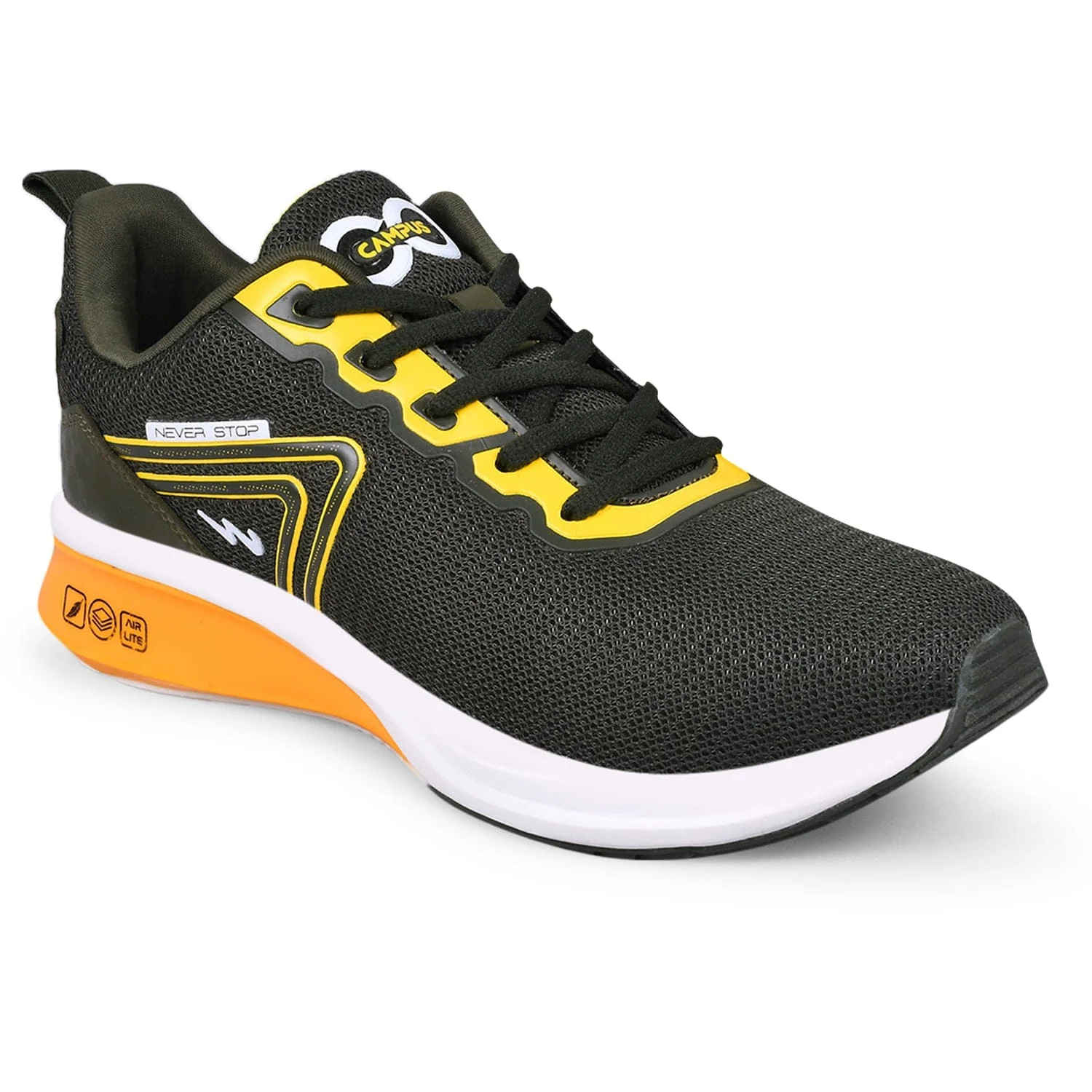 CAMP PADEL JR Green Child Running Shoes - Image 3