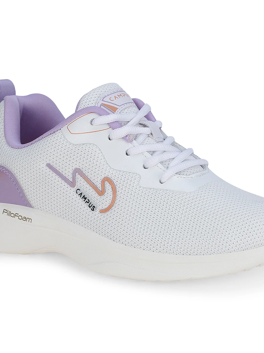CAMP PEANUT White Women's Sports Shoes - Image 4