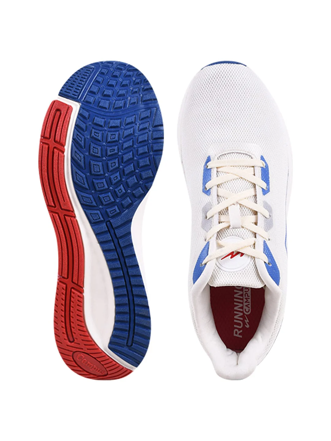 CAMP PISTON White Men's Running Shoes - Image 4