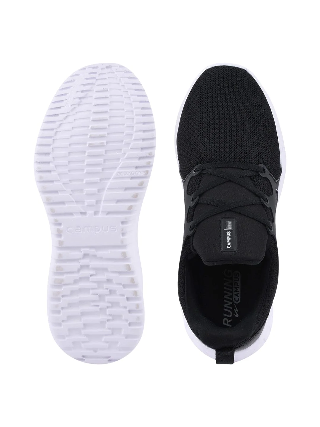 CAMP-PROTO Black Men's Running Shoes - Image 4