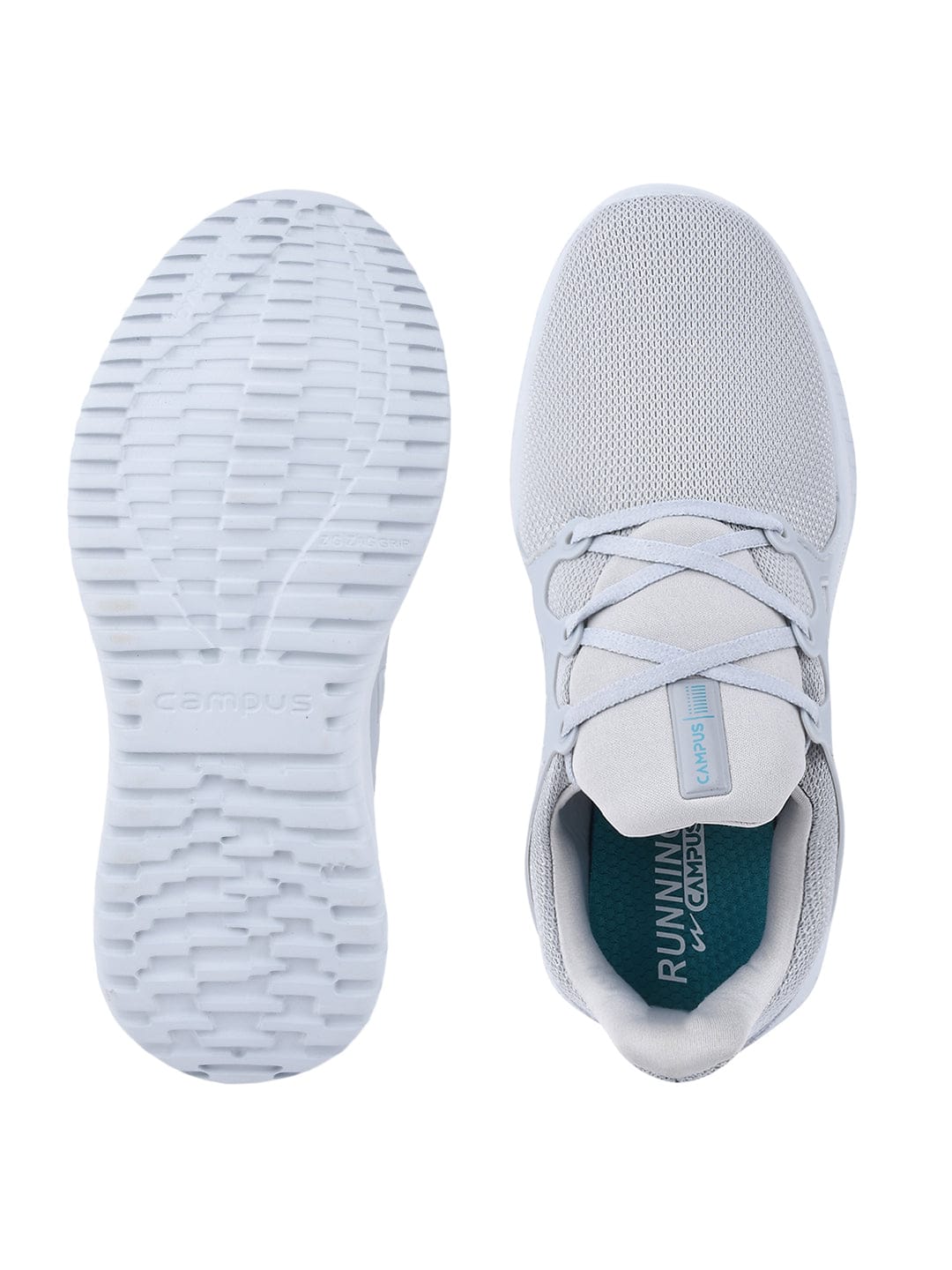 CAMP-PROTO Grey Men's Running Shoes - Image 4