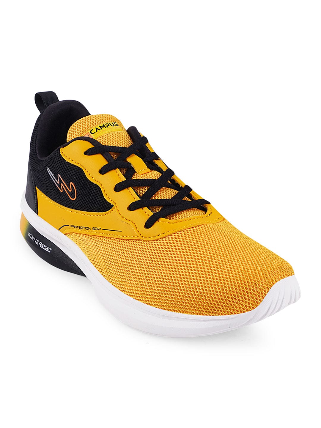 CAMP-RELISH Yellow Men's Running Shoes - Image 2