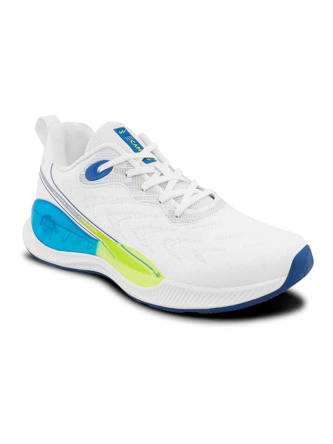 CAMP-ROSS White Men's Running Shoes - Image 2