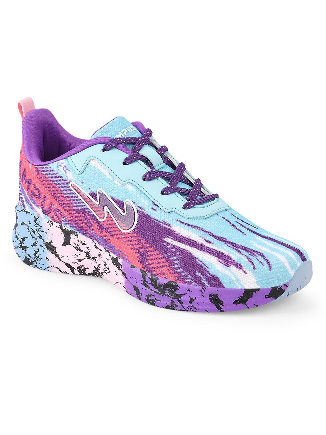 CAMP SHIMMER Blue Women's Running Shoes - Image 2