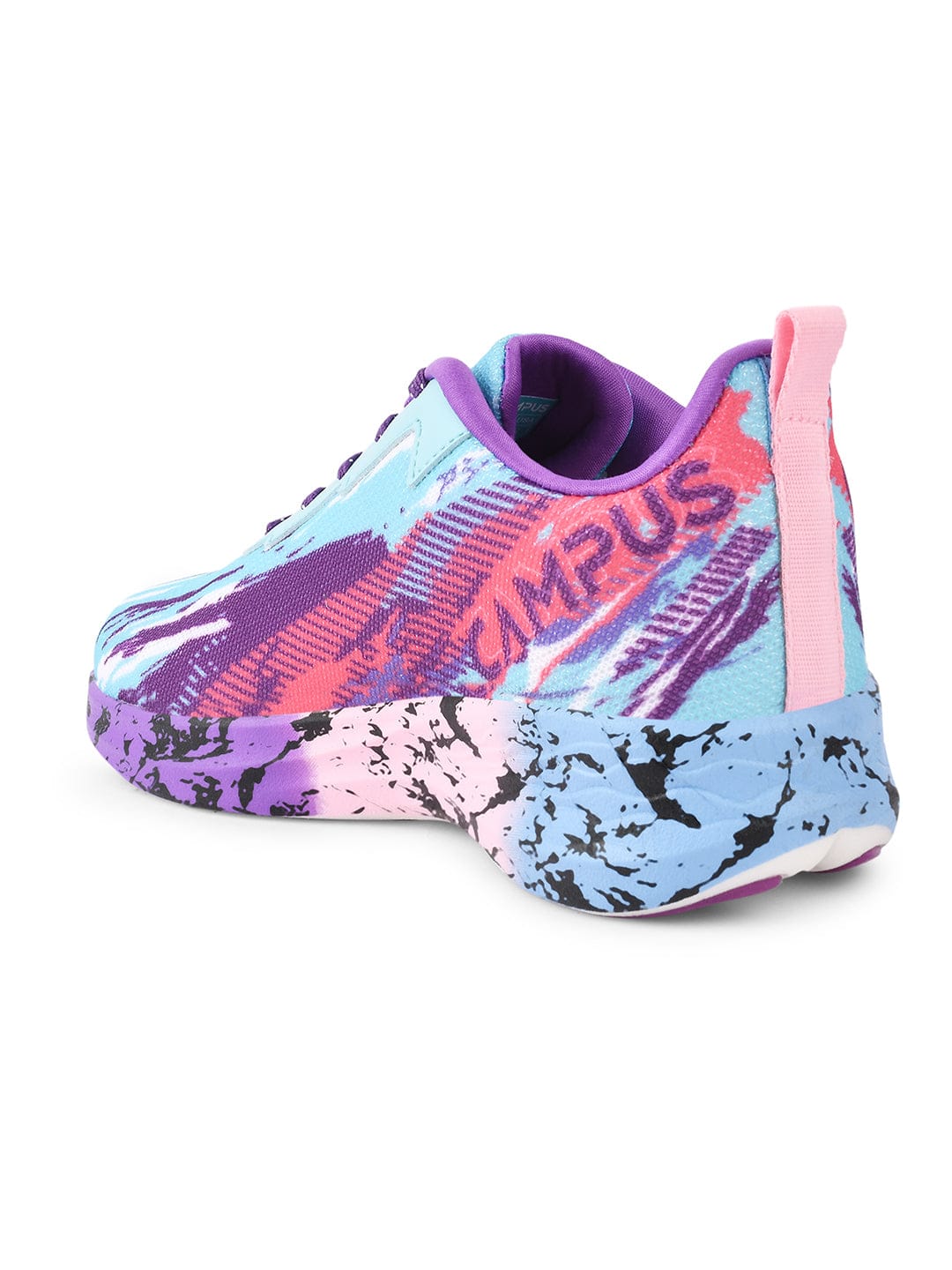 CAMP SHIMMER Blue Women's Running Shoes - Image 3