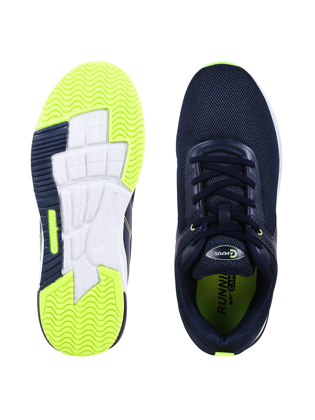 CAMP-SLASHER Navy Men's Running Shoes - Image 4
