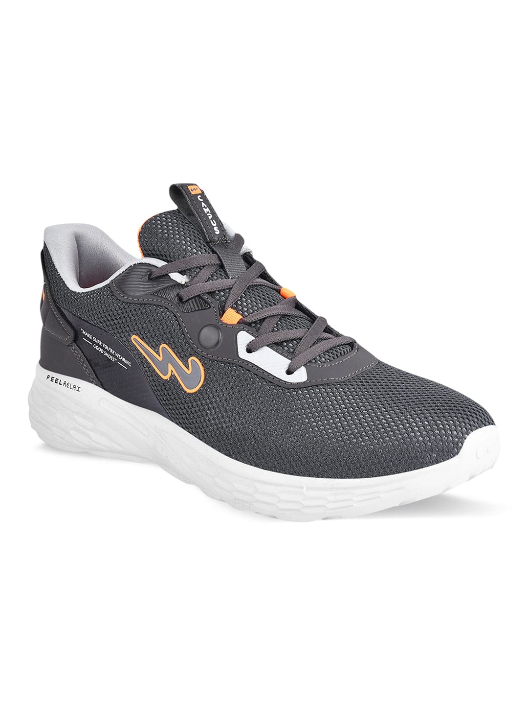 CAMP SMART Grey Men's Running Shoes - Image 2