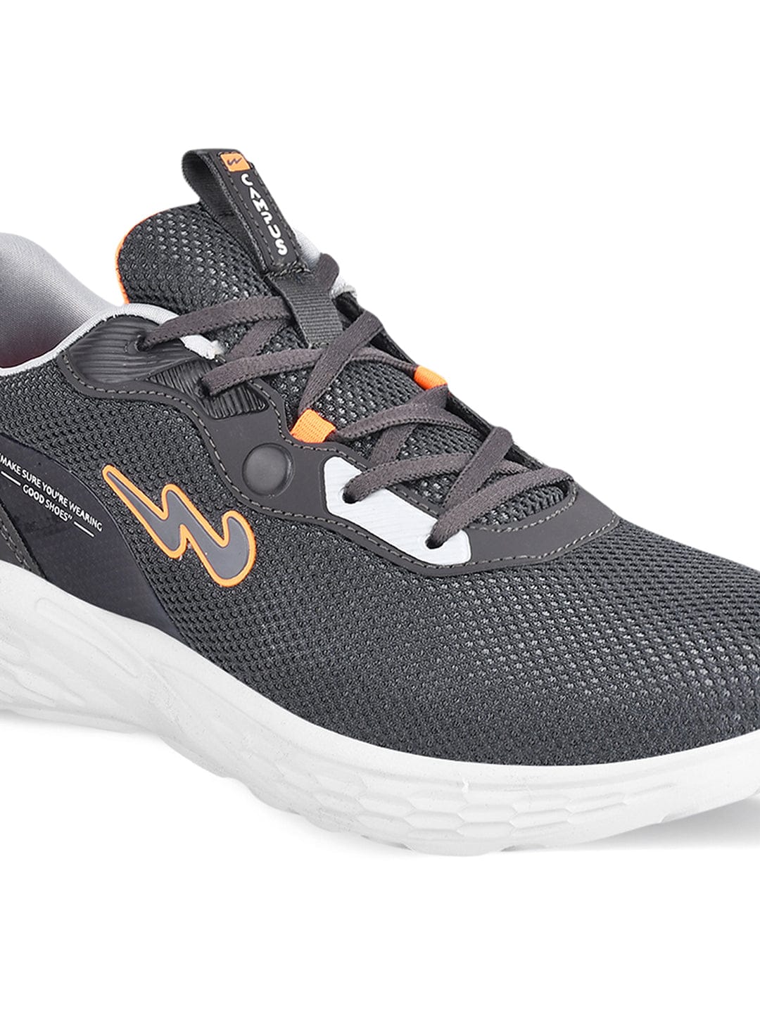 CAMP SMART Grey Men's Running Shoes - Image 5