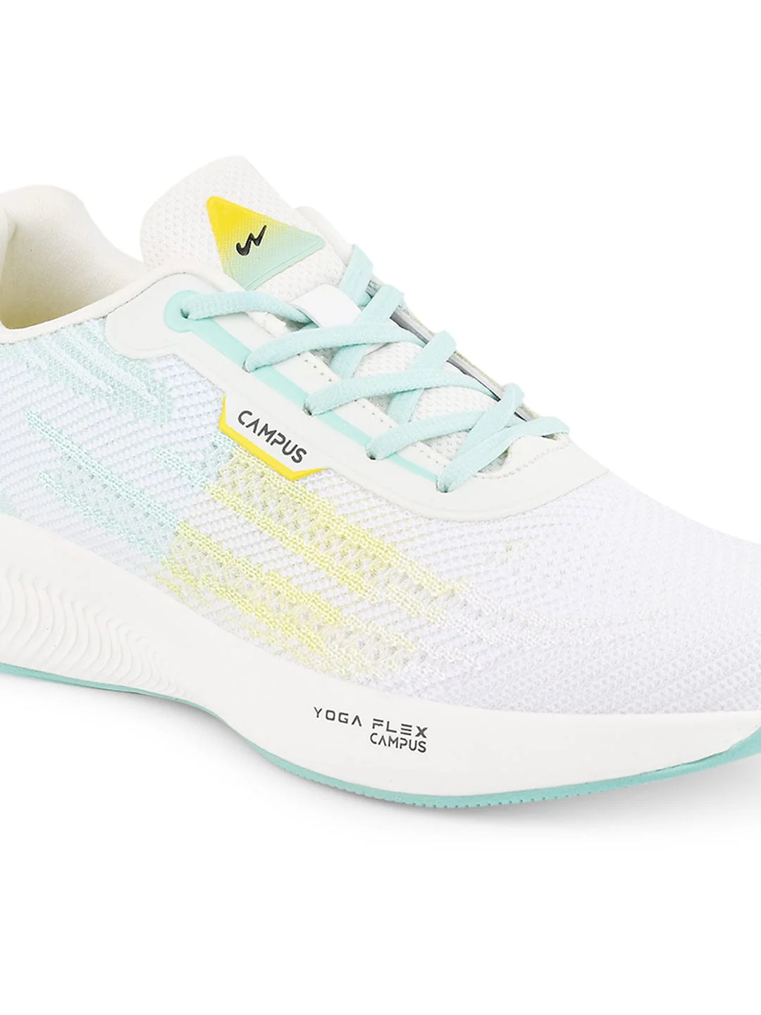 CAMP-SMILE Off White Women's Running Shoes - Image 4