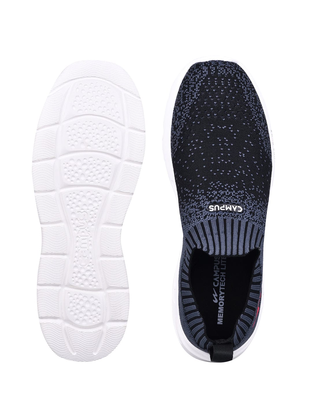 CAMP-SPINDA Grey Women's Slip-ons - Image 5