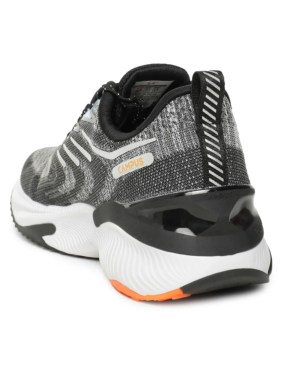 CAMP-SPUNKY Black Men's Running Shoes - Image 3