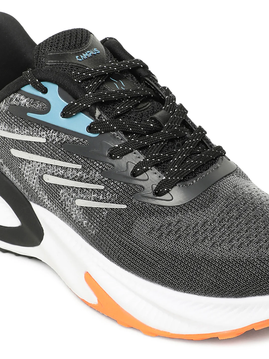 CAMP-SPUNKY Black Men's Running Shoes - Image 4