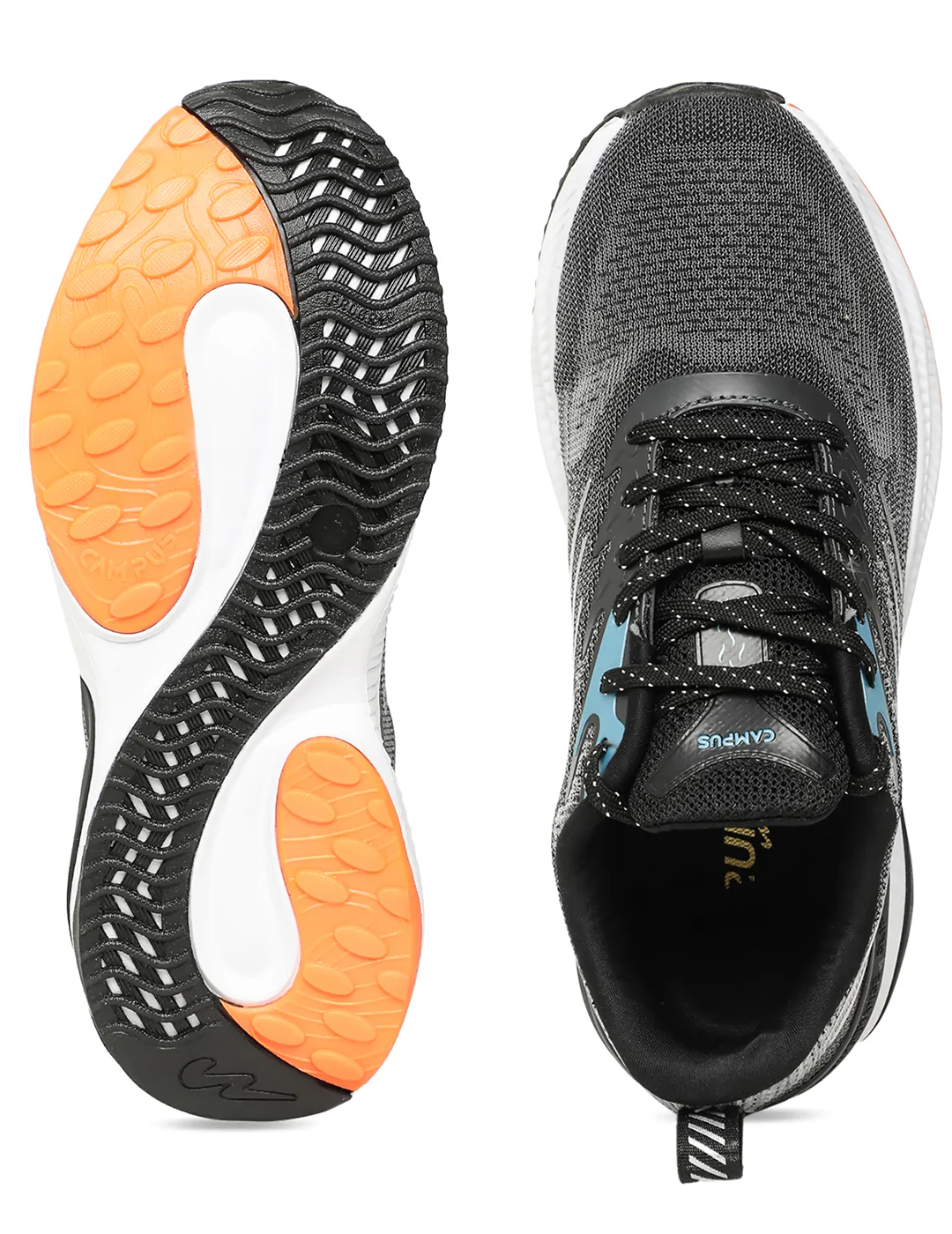 CAMP-SPUNKY Black Men's Running Shoes - Image 5