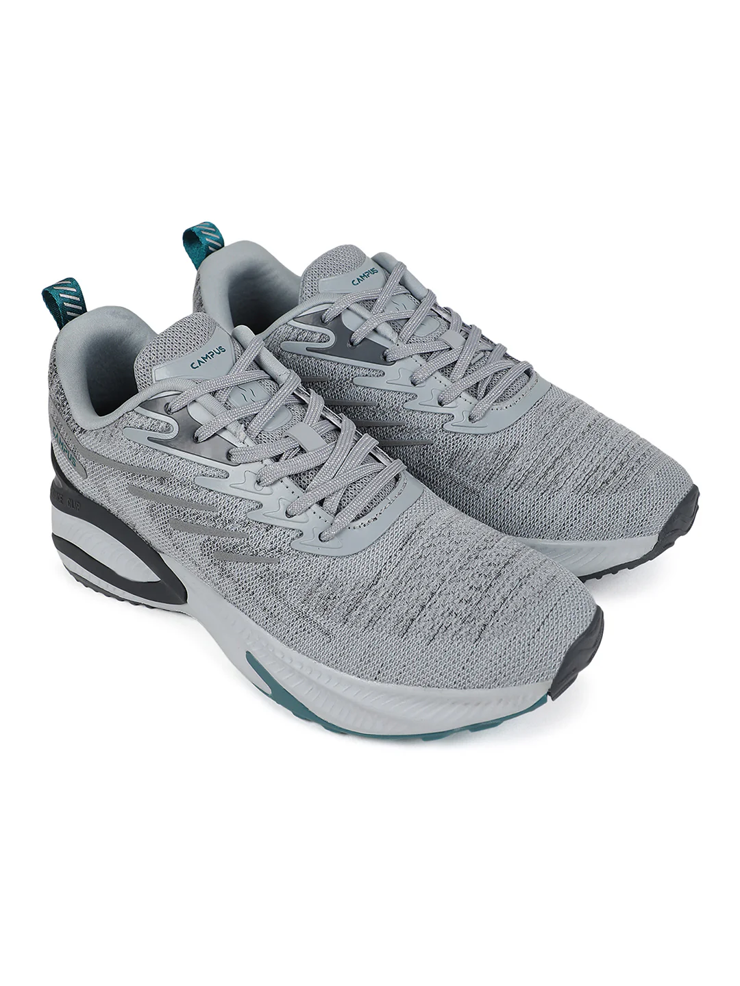CAMP-SPUNKY Grey Men's Running Shoes - Image 4