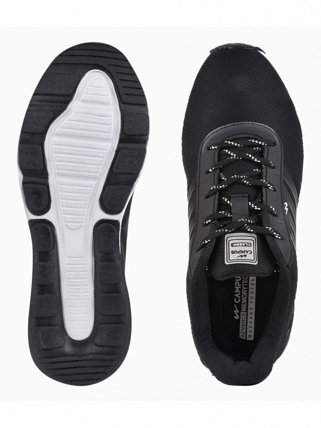 CAMP STAR Black Men's Running Shoes - Image 5