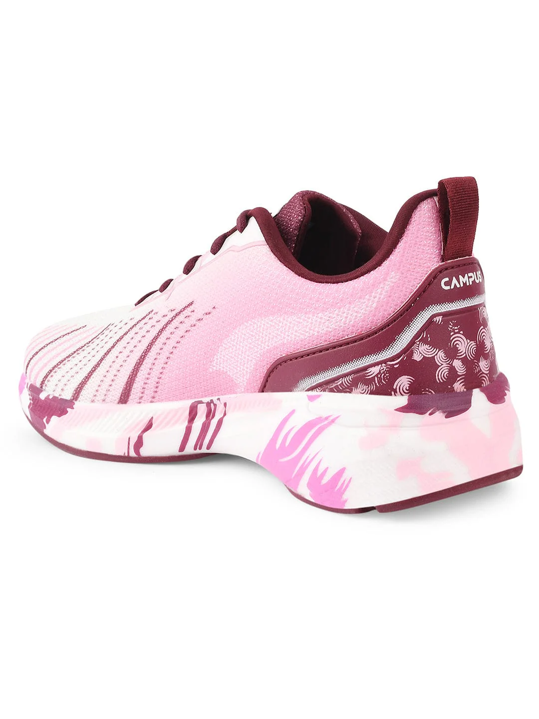 CAMP STREAK Pink Women's Running Shoes - Image 3