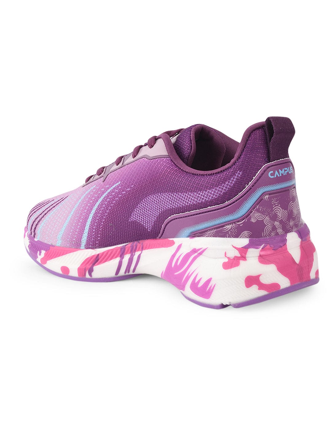 CAMP STREAK Purple Women's Running Shoes - Image 3