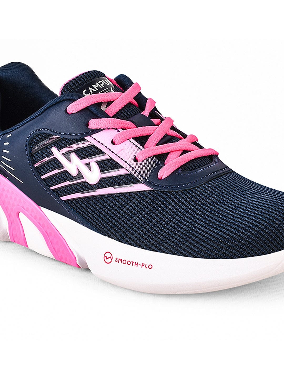CAMP SUNSET Navy Women's Sneakers - Image 4