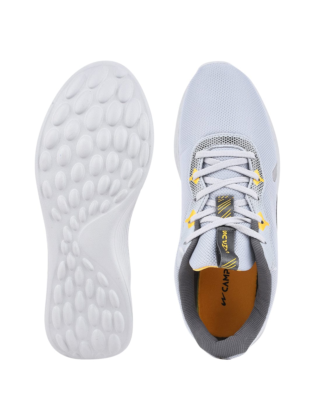 CAMP SWIFT Grey Men's Running Shoes - Image 4