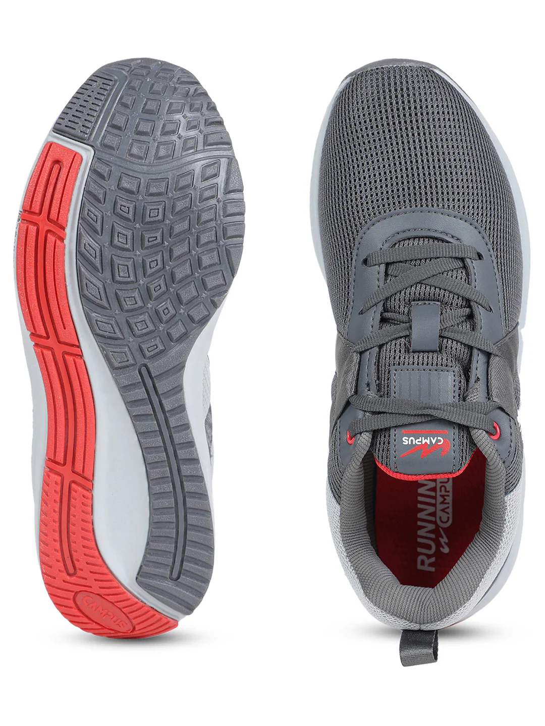 CAMP TWIST Grey Men's Running Shoes - Image 6