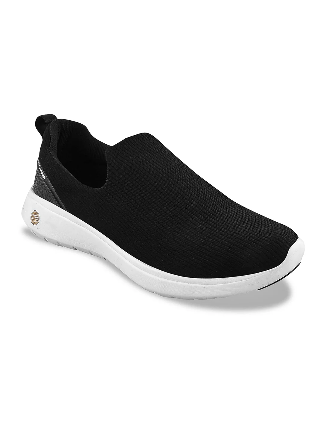 CAMP WAY Black Men's Walking Shoes - Image 2