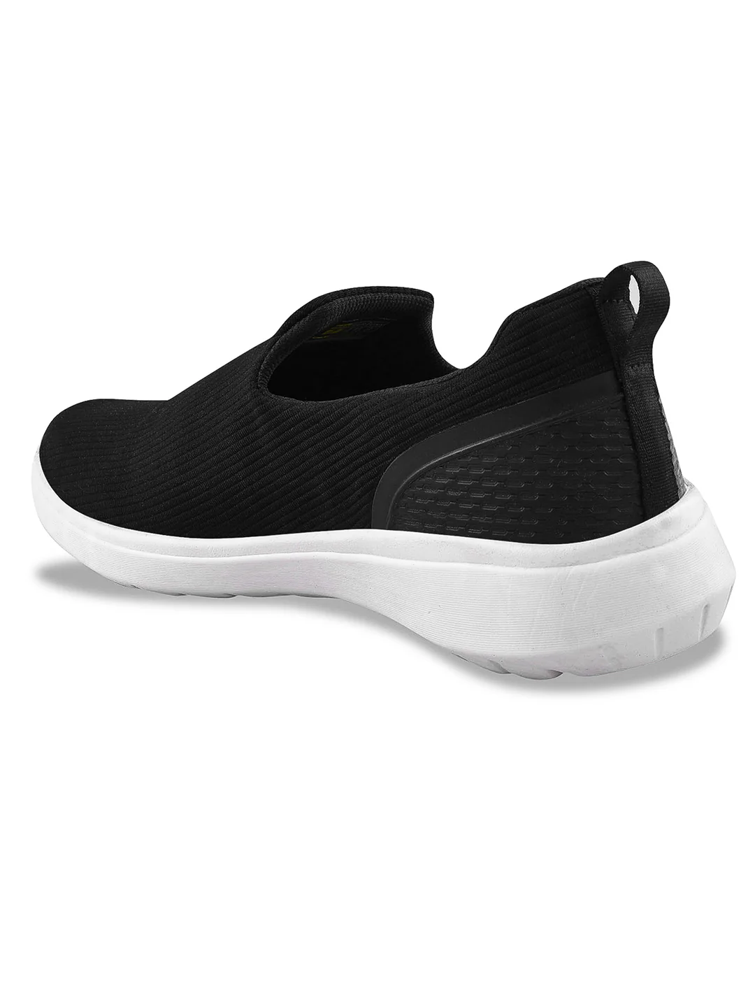 CAMP WAY Black Men's Walking Shoes - Image 3