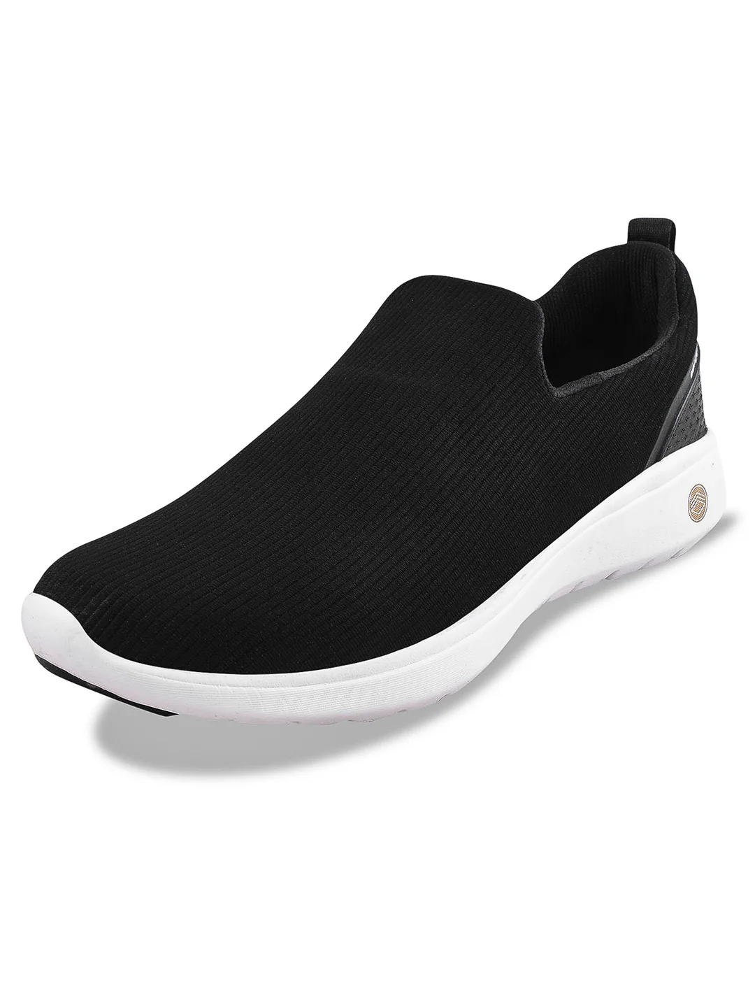 CAMP WAY Black Men's Walking Shoes - Image 6