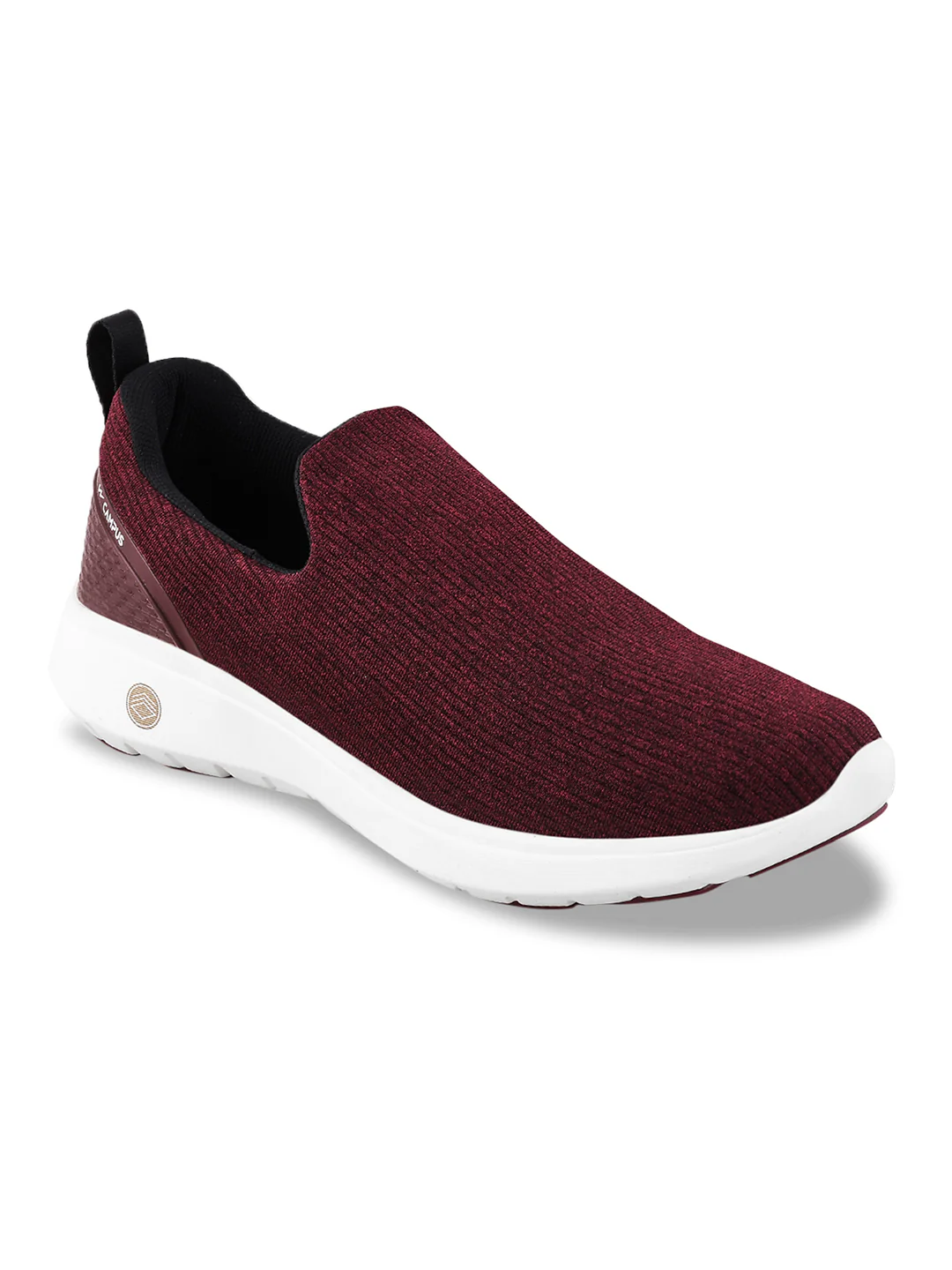 CAMP WAY Maroon Men's Walking Shoes - Image 2