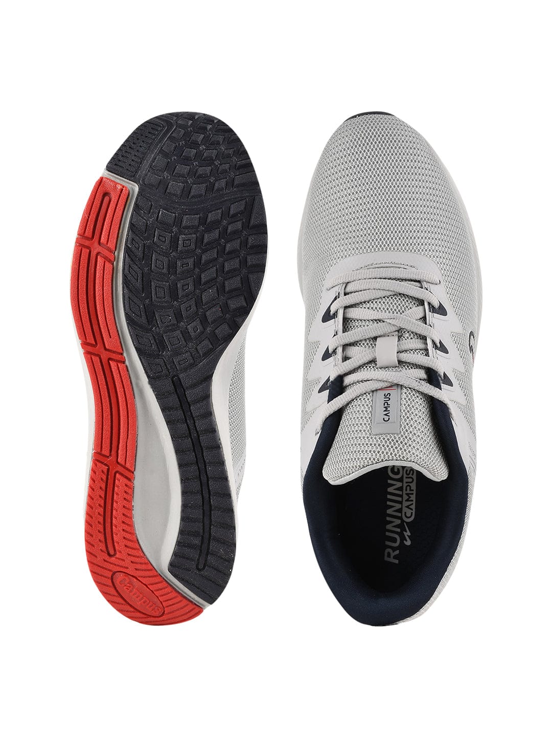 CAMP-XMEN Grey Men's Running Shoes - Image 4