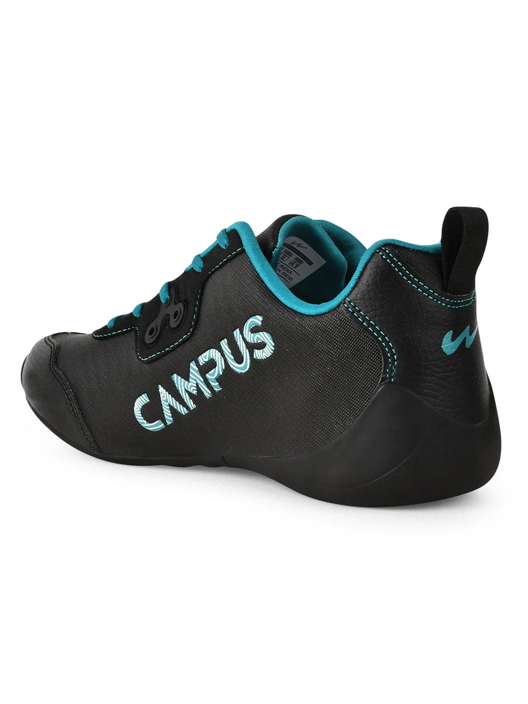 CAMP ZYLON Black Men's Sneakers - Image 3