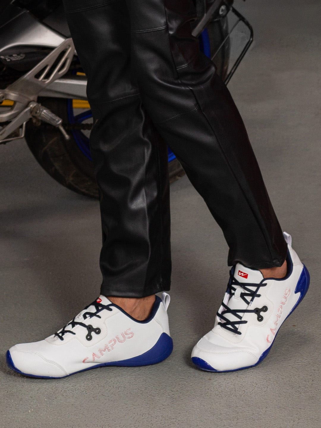 CAMP ZYLON White Men's Sneakers - Image 5
