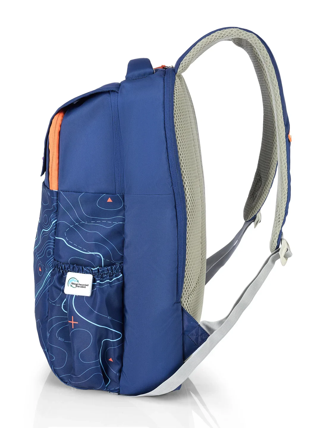 Campus 03 Blue Backpack - Image 6