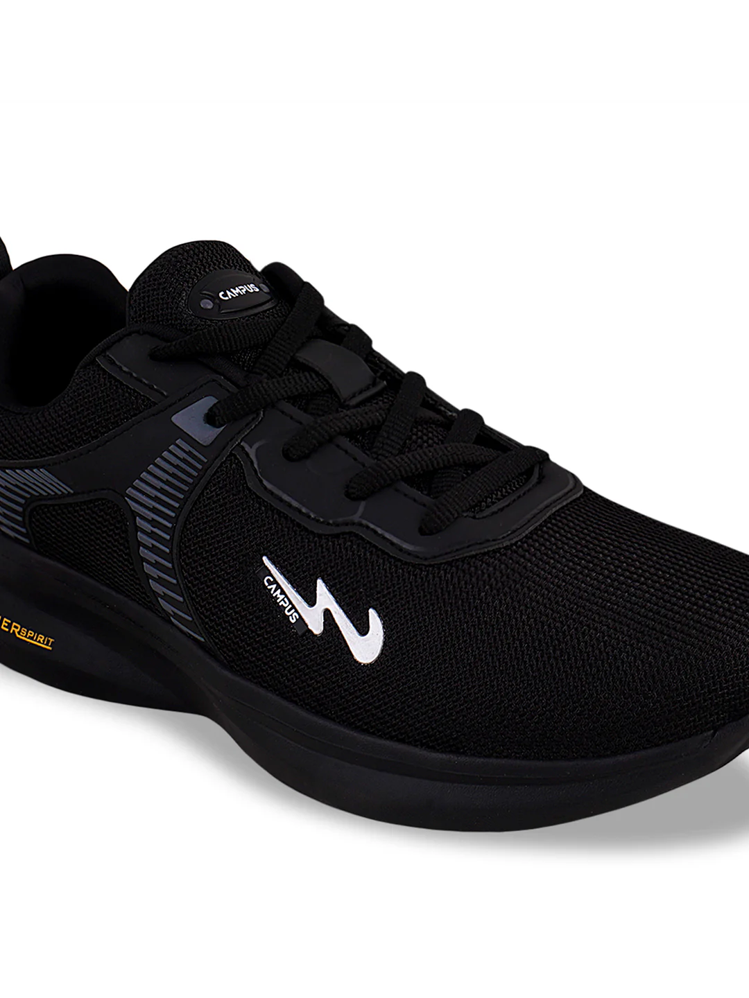 CARLO Black Men's Running Shoes - Image 5