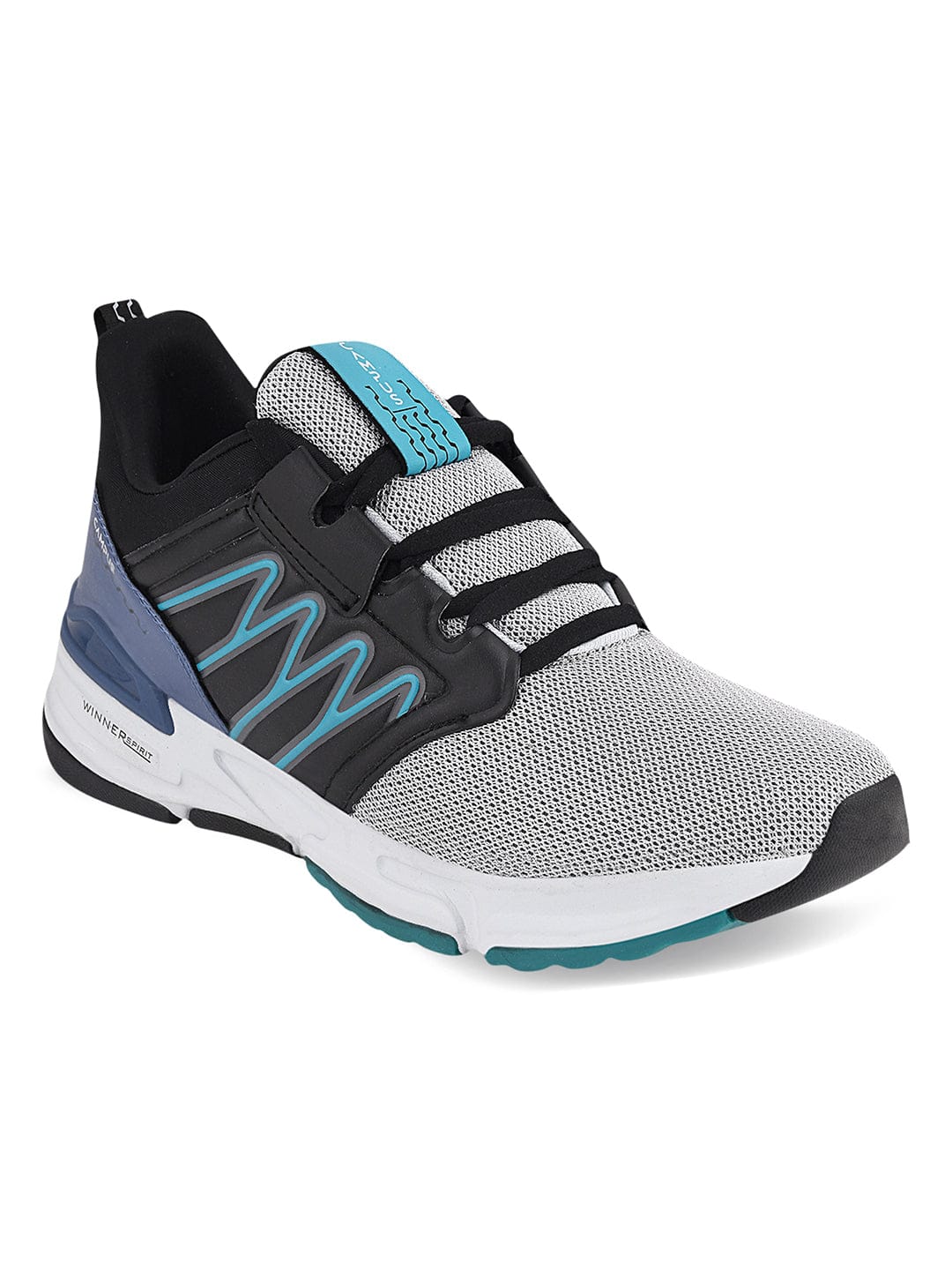 CASSIDY Grey Men's Running Shoes - Image 2