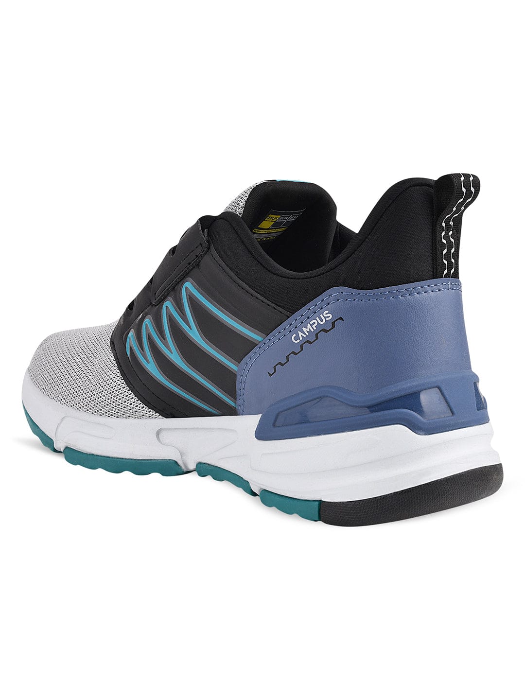 CASSIDY Grey Men's Running Shoes - Image 3