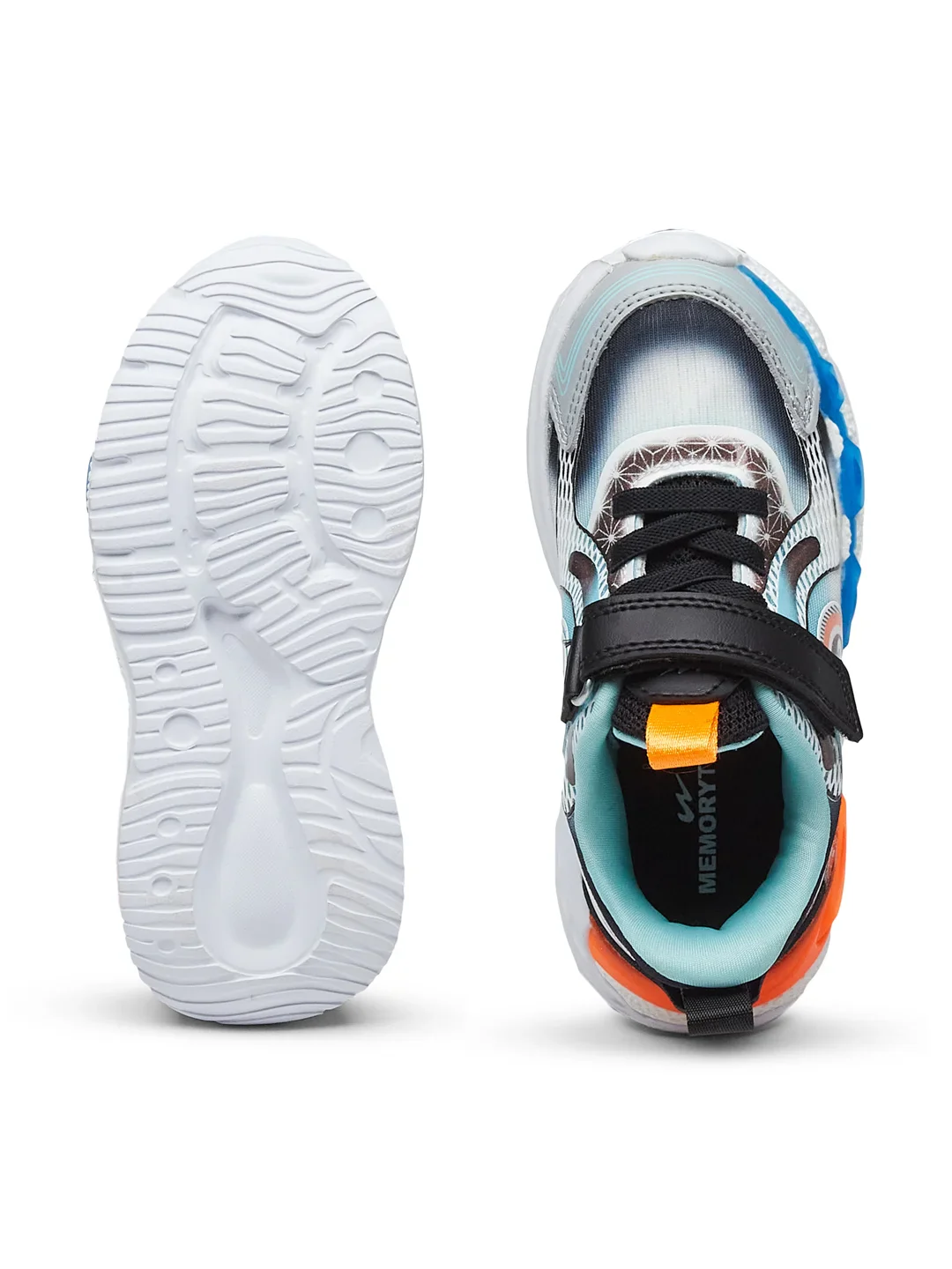 CD-102-KIDS Blue Kids Sneakers - Image 5