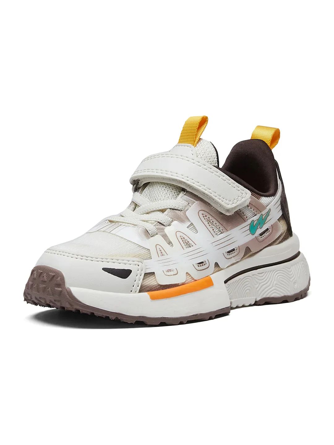 CD-105-KIDS White Kids Sneakers - Image 6