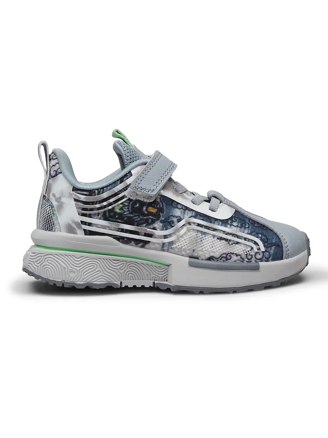CD-107-KIDS Grey Kids Sneakers - Image 2