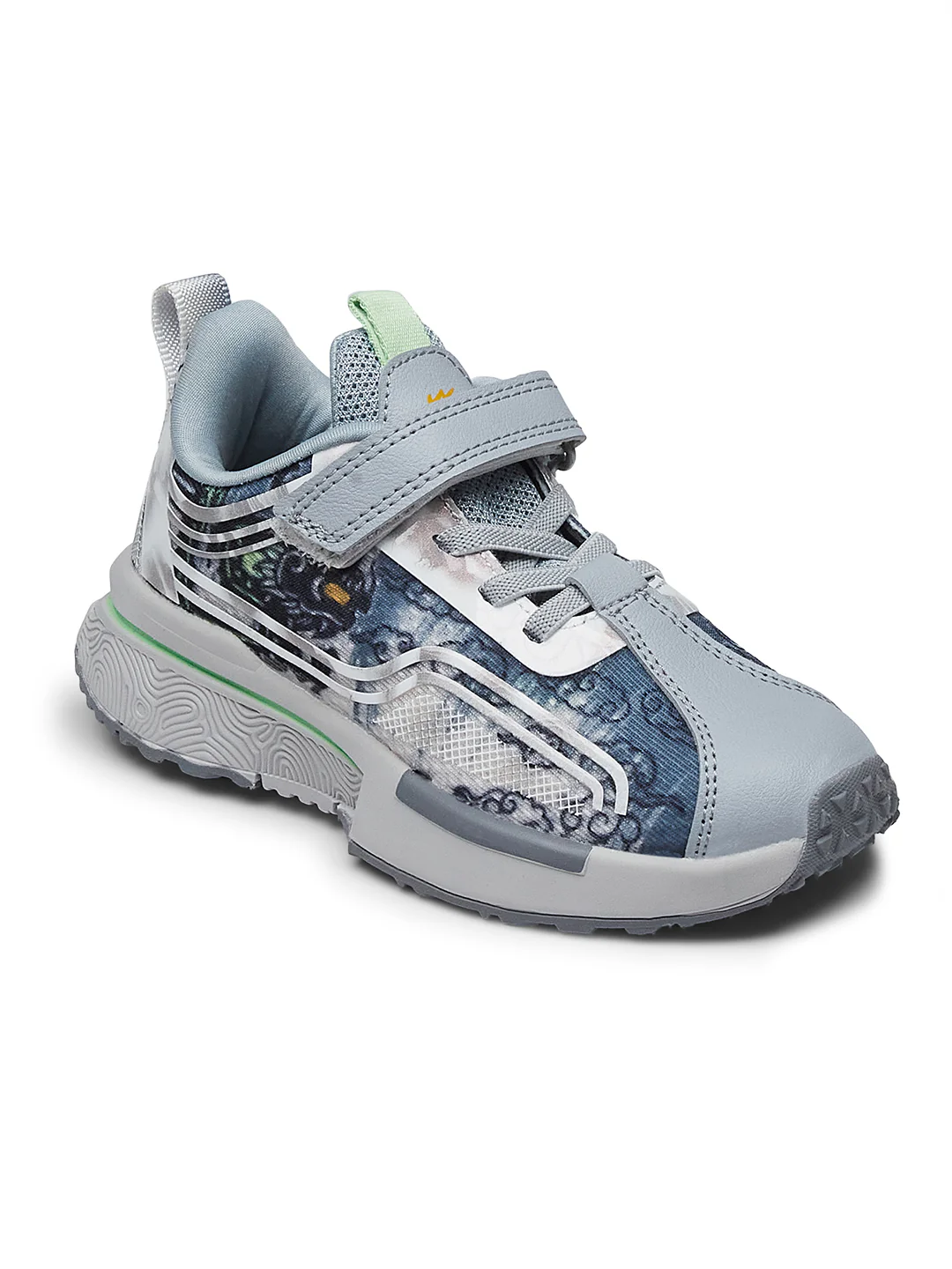 CD-107-KIDS Grey Kids Sneakers - Image 3