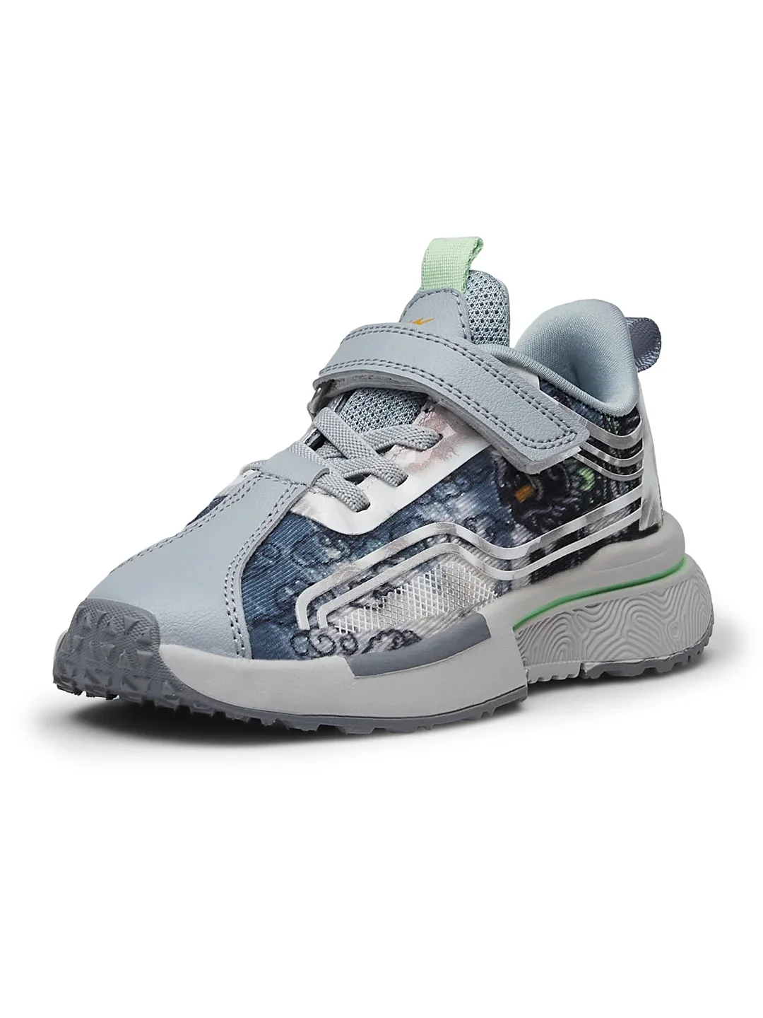 CD-107-KIDS Grey Kids Sneakers - Image 6